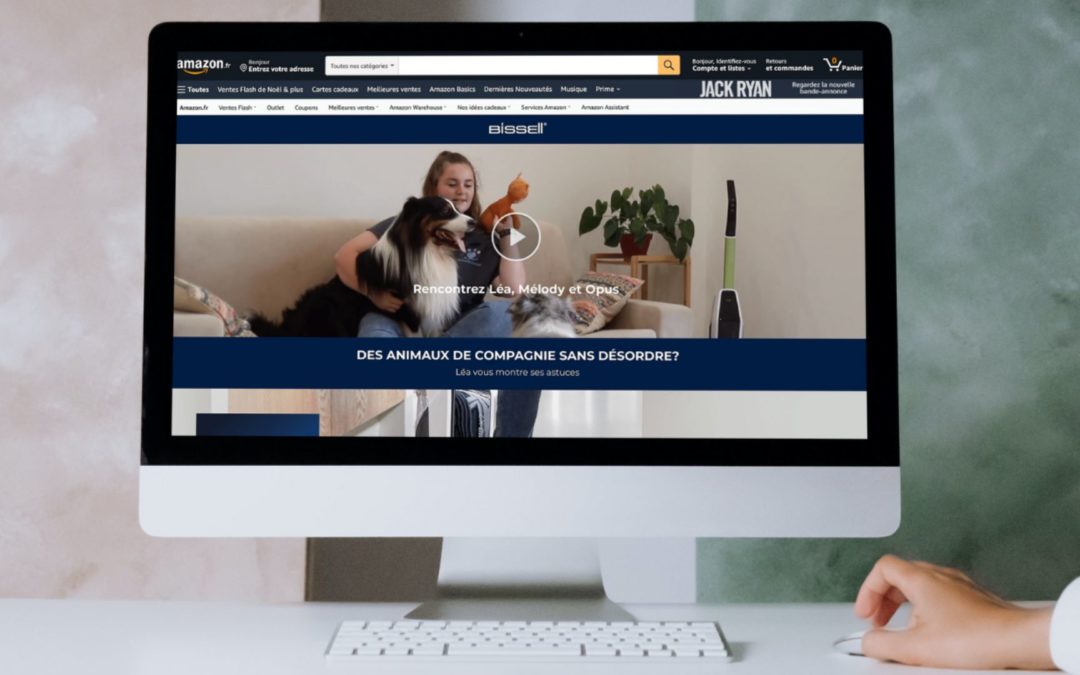 Réalisation de vidéos promotionnelles pour Bissell x Amazon